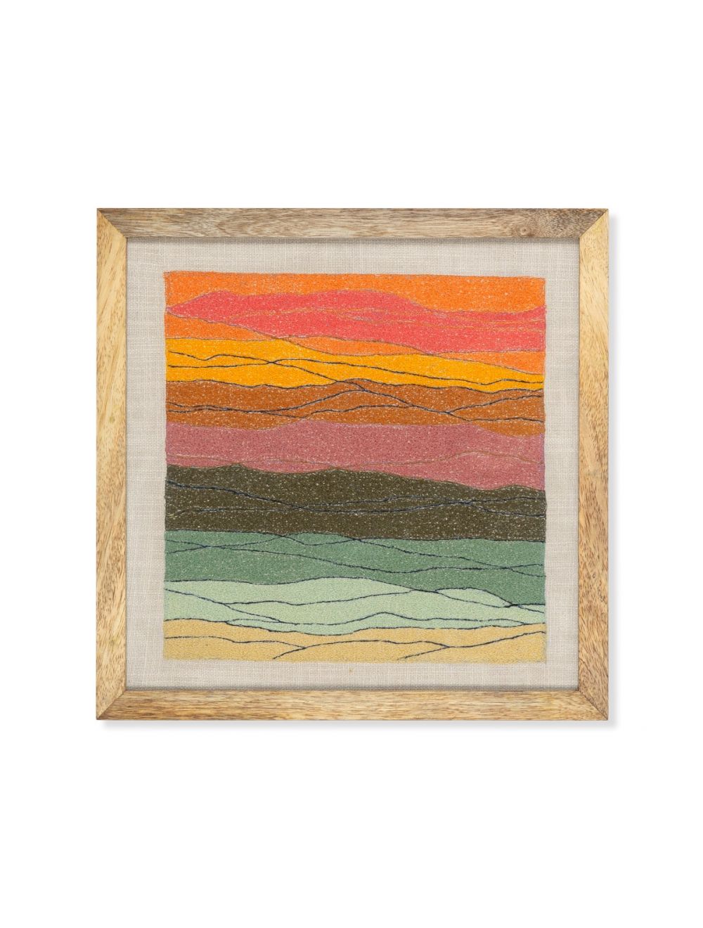 Rainbow Sunset Wall Art